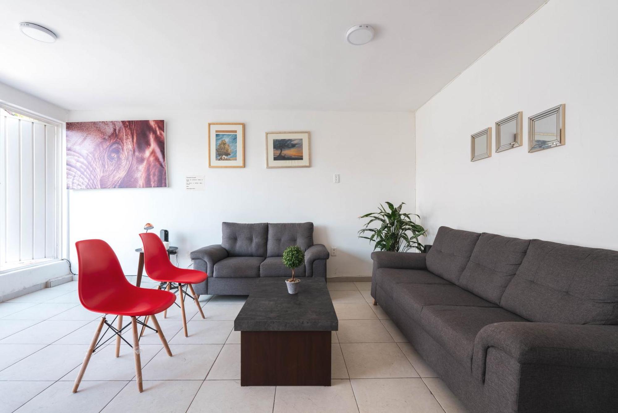 Habitación privada en coliving, súper ubicación Cidade do México Exterior foto